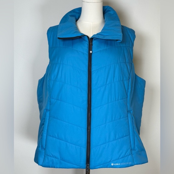 Noble Equestrian Aspire Vest Brilliant Blue Women’s Size XXL - Picture 1 of 16